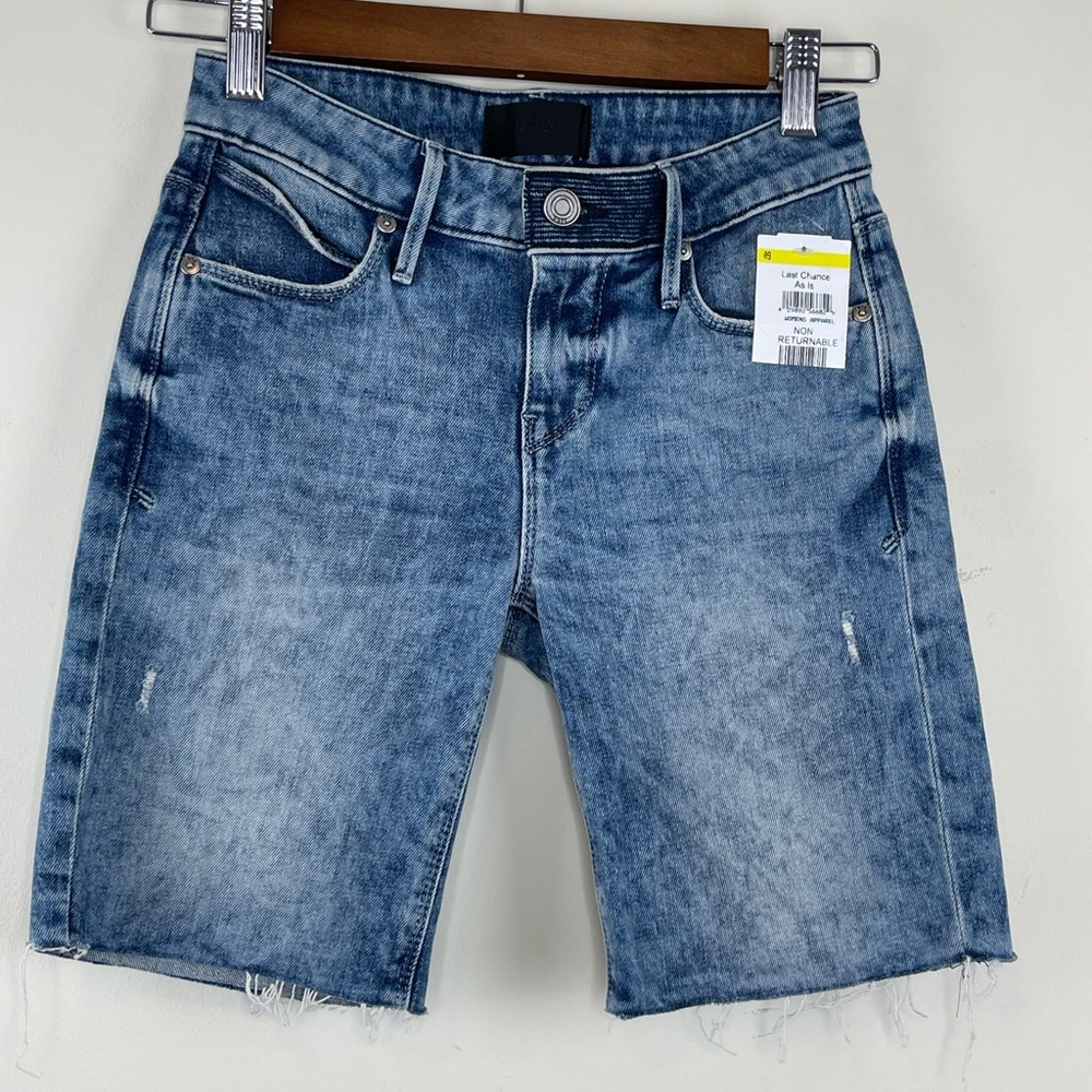 RtA Toure Cycle Short in Riviera Blue NWT Size 23 - Picture 3 of 9